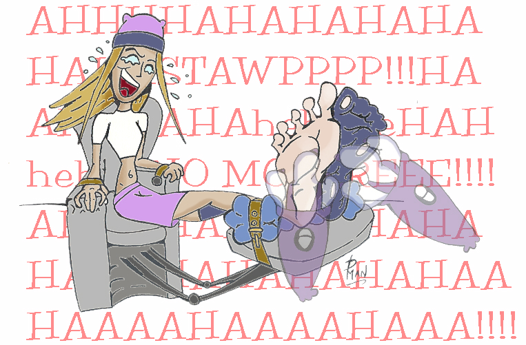 Zoey getting tickled by Dmansince1980 on DeviantArt