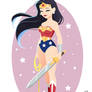 Wonder Woman Lineless
