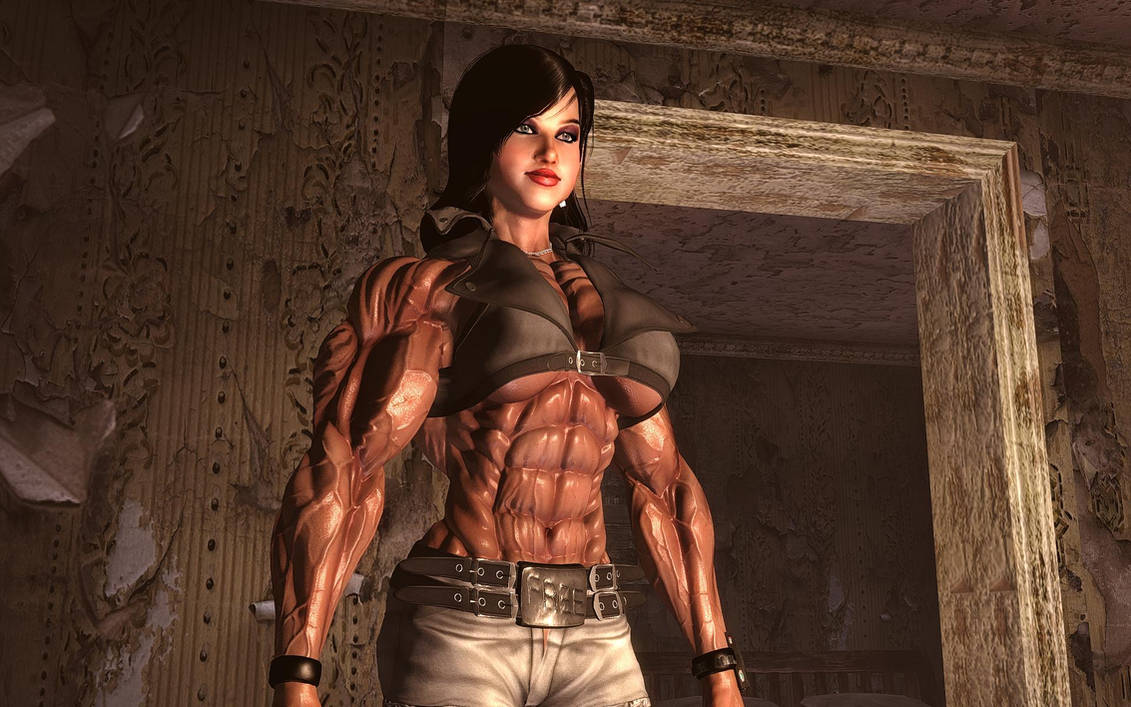 Apocalust game. Fallout 4 female muscle. Fallout 4 muscle girl. Фоллаут 4 мод на мускулы. Fallout muscle growth.