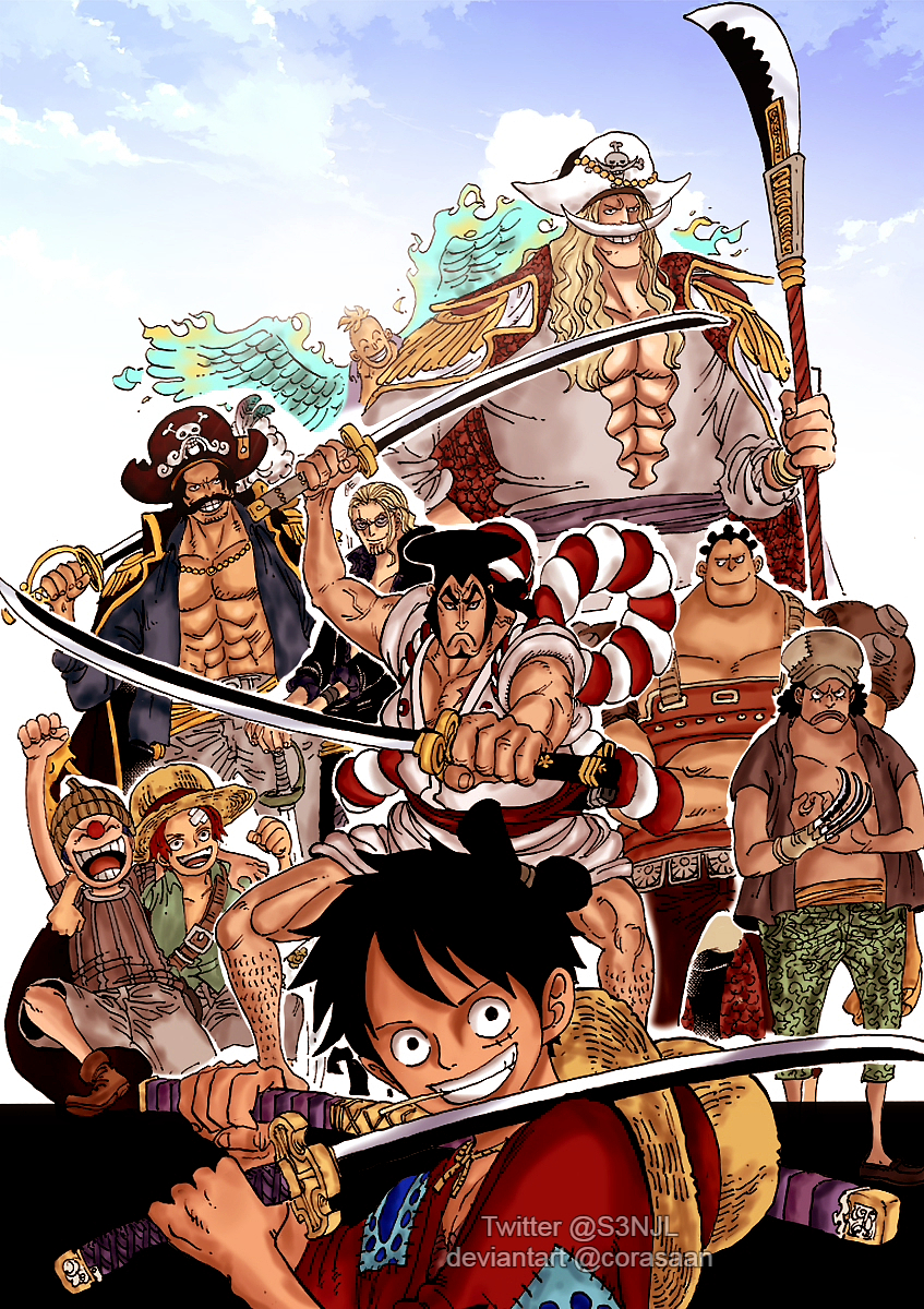 One Piece Volume 96 Color By Me By Corasaan On Deviantart