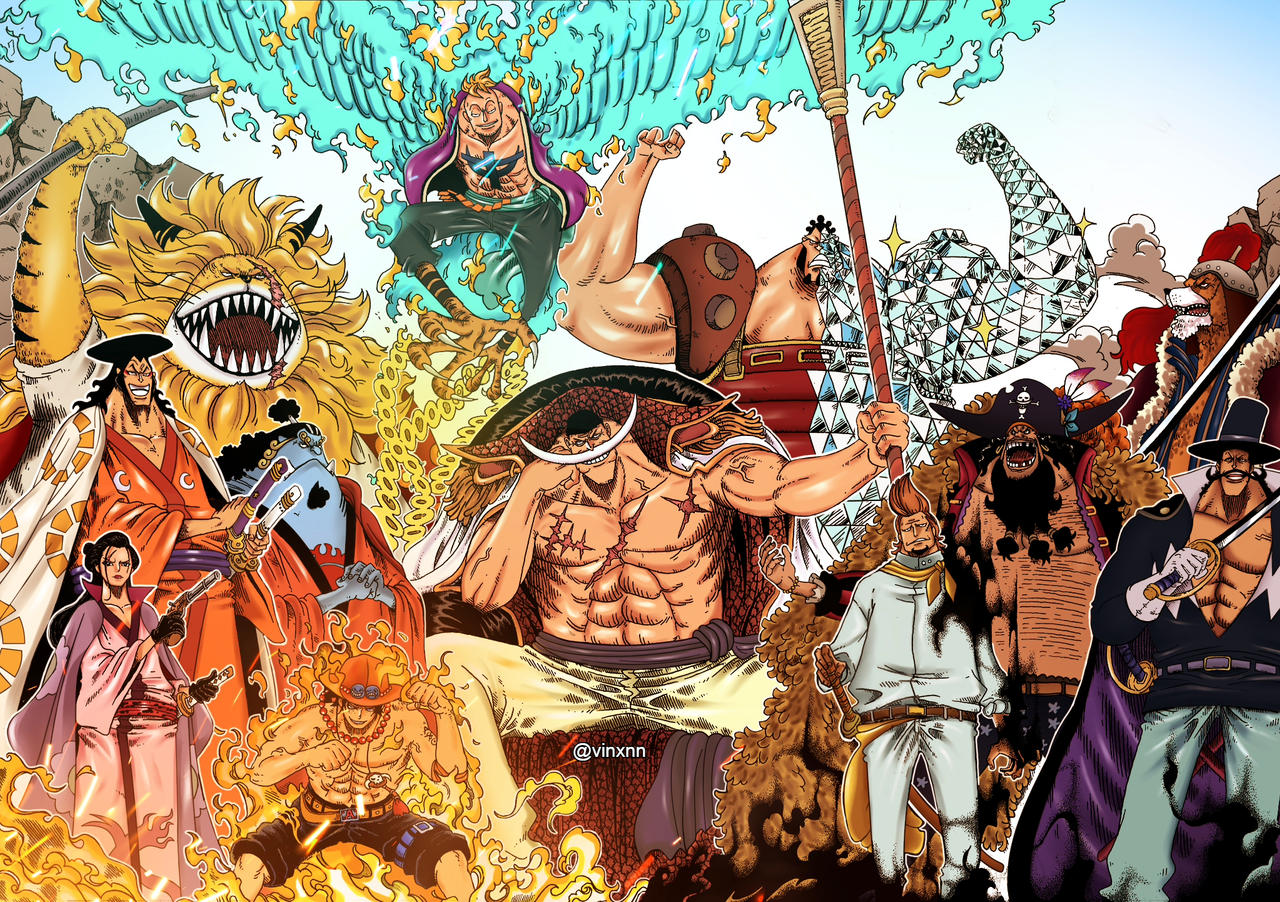 whitebeard pirates by CORASAAN on DeviantArt