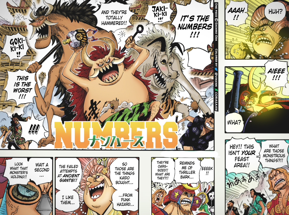 Numbers, One Piece Wiki