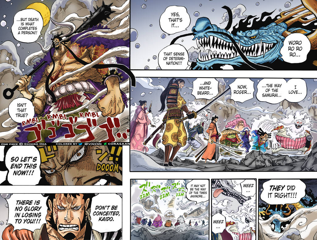 One Piece Chapter 804 - On The Back of Zou Island by antthon on DeviantArt