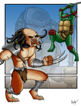 Predator Vs Ninja Turtle