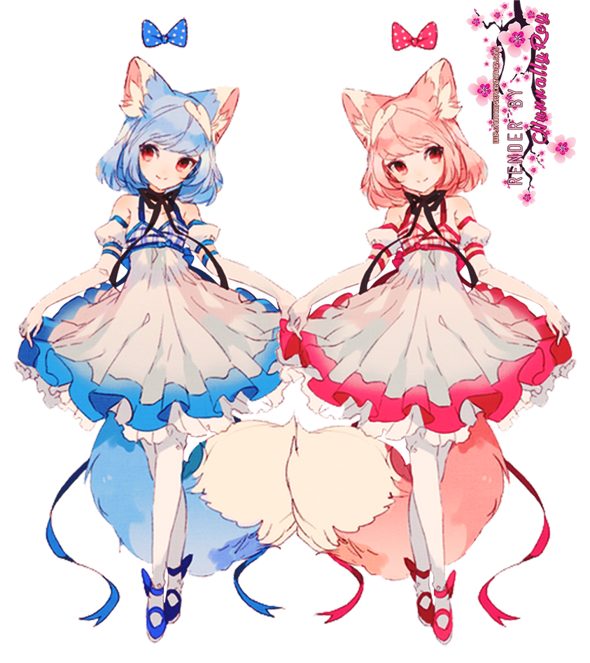 Kemonomimi Render 1 by Nunnallyrey on DeviantArt