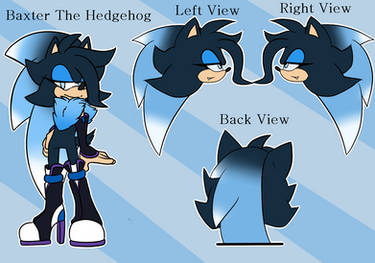 Baxter The Hedgeog Ref Sheet