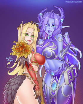 Velandria and Syndella Life Swap