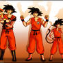 Goku Through the years.