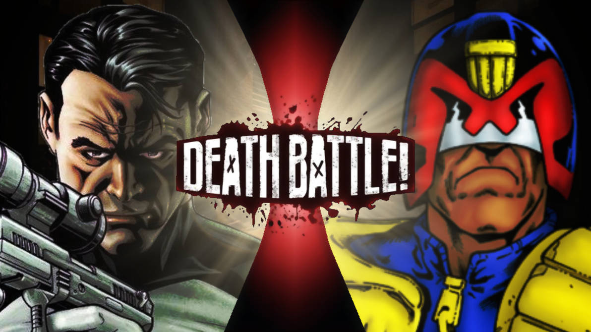 Punisher vs Judge Dredd by KenshinRyougi on DeviantArt