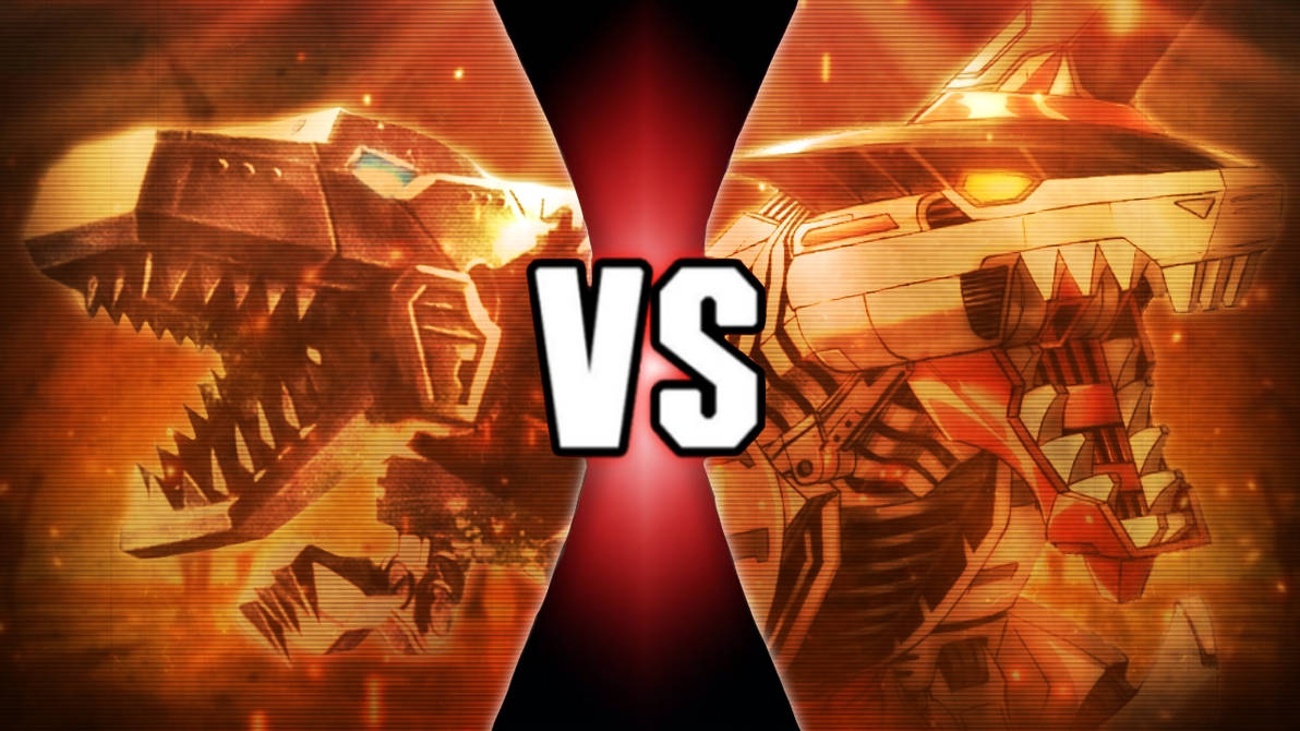 Q Rex Ryp Tyrannosaurus Mechs | Grimlock vs Q-Rex by KenshinRyougi on DeviantArt