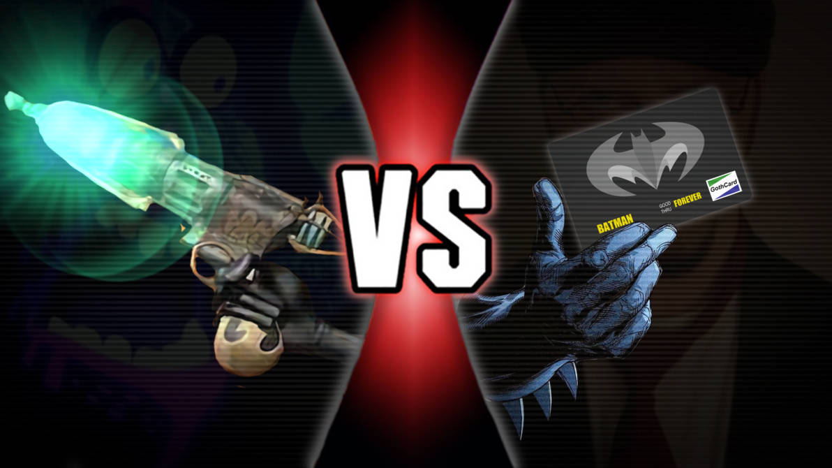Batcedit Card Does not Dehydrate | De-Gun vs Bat-Credit Card by KenshinRyougi on ...