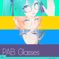 [MMD] PAB Glasses ( DL/Download)