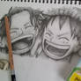 Ace and Luffy