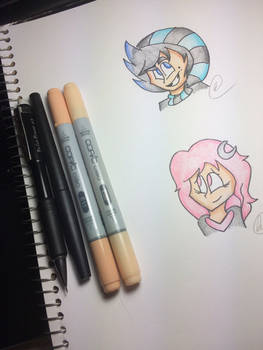 Copic Headshots 