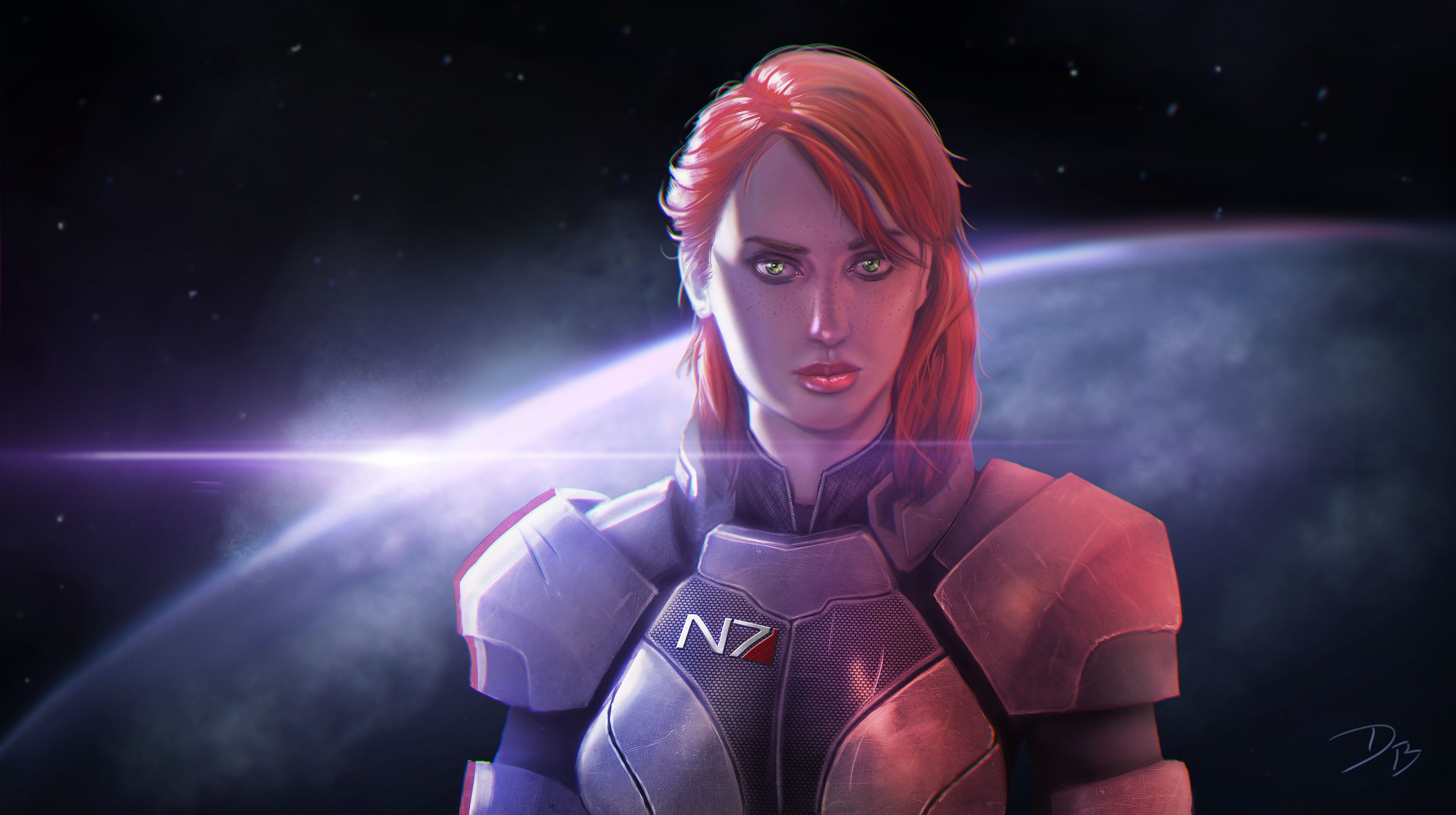 Commander Jane Shepard of Mass Effect