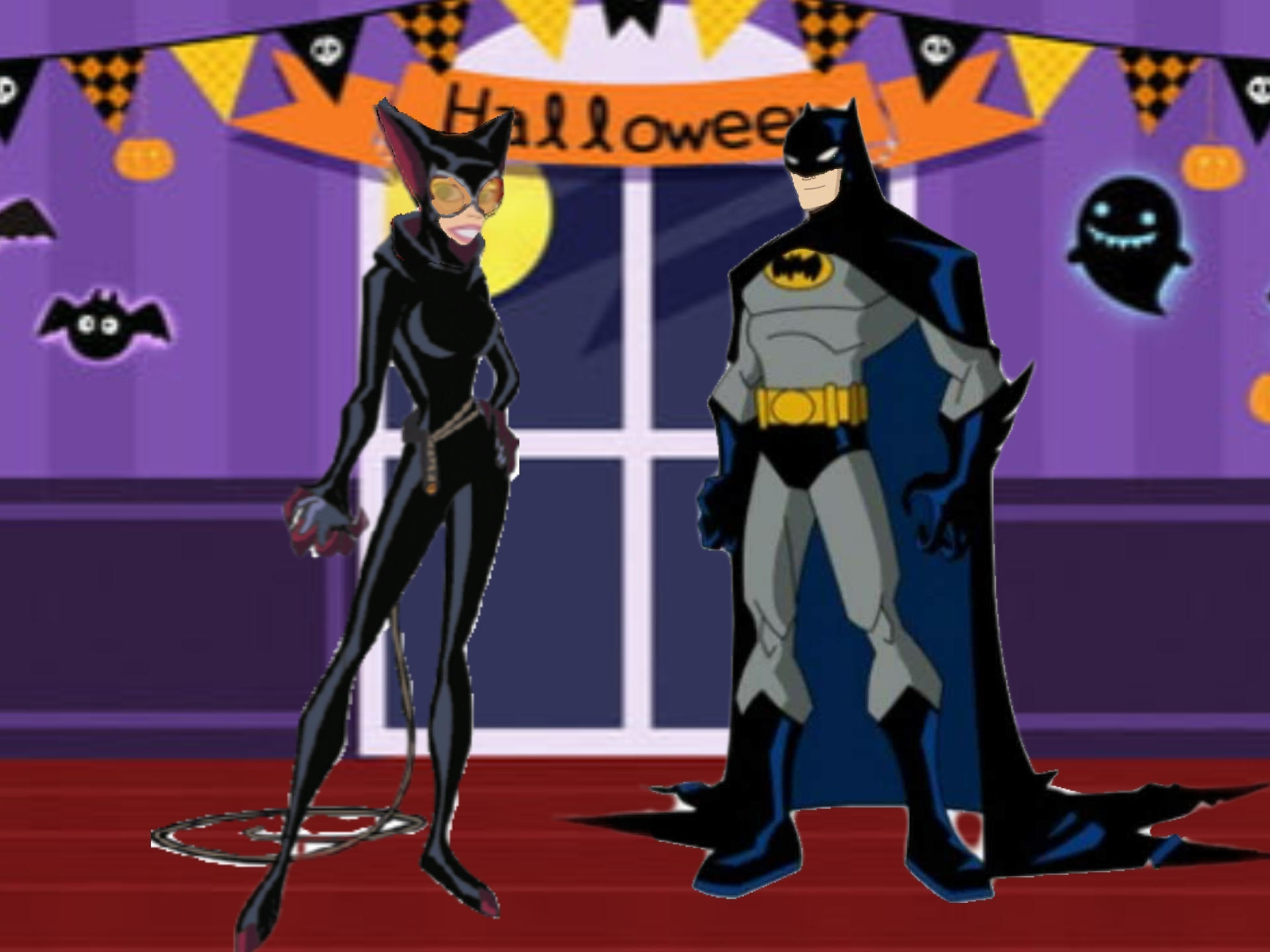 Peter and MJ SSM dresst up as Batman n Catwoman R by TheEmperorOfHonor on  DeviantArt