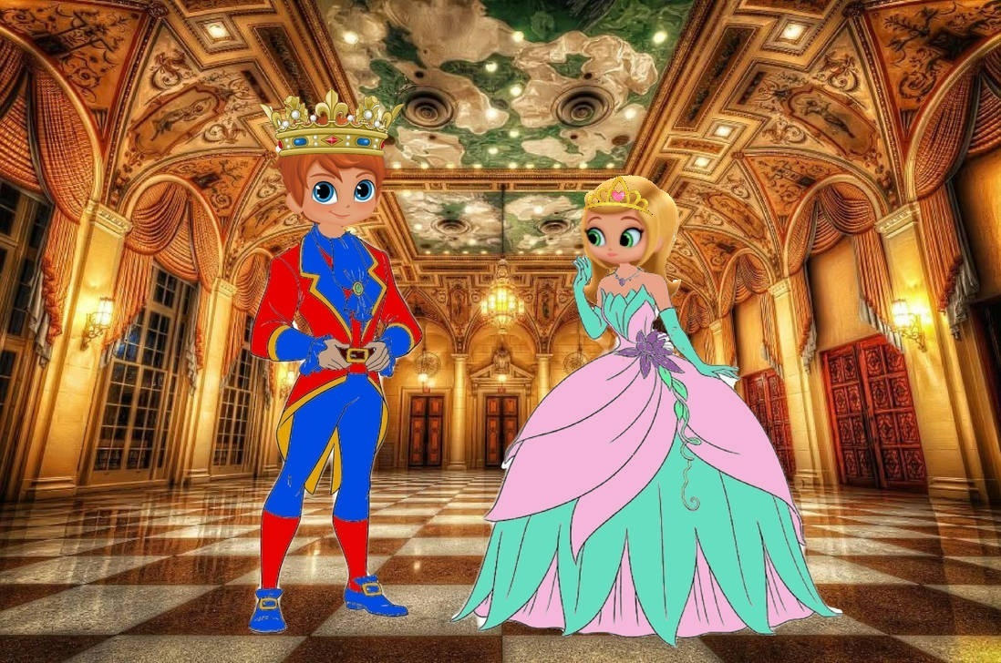 Prince Zac and Princess Leah request by TheEmperorOfHonor on DeviantArt