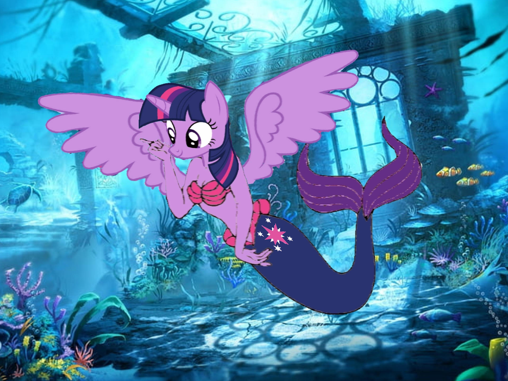 Twilight Sparkle, Mermaid Wiki