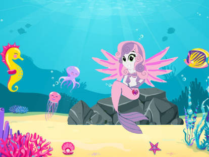 Crystal Wing Mermaid Duchess Cinch (YC) by TheEmperorOfHonor on