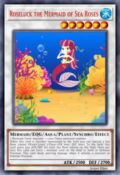 Roseluck the Mermaid of Sea Roses (yugioh card)