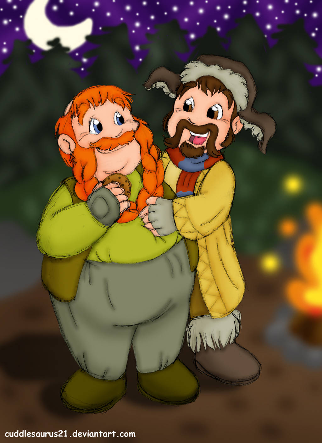 Bofur and Bombur by cuddlesaurus21