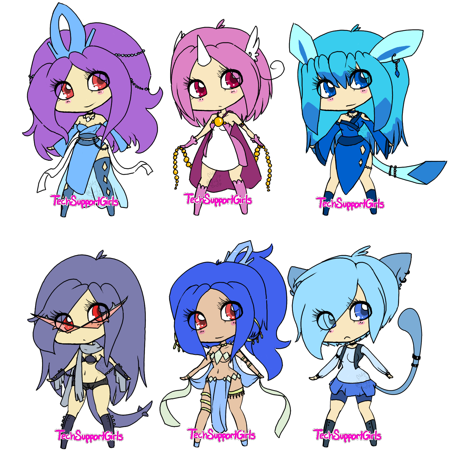 Custom Pokemon Inspiration Pokemon Customs Batch 3 by TechSupportGirls on DeviantArt