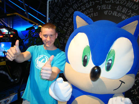 Me with Sonic