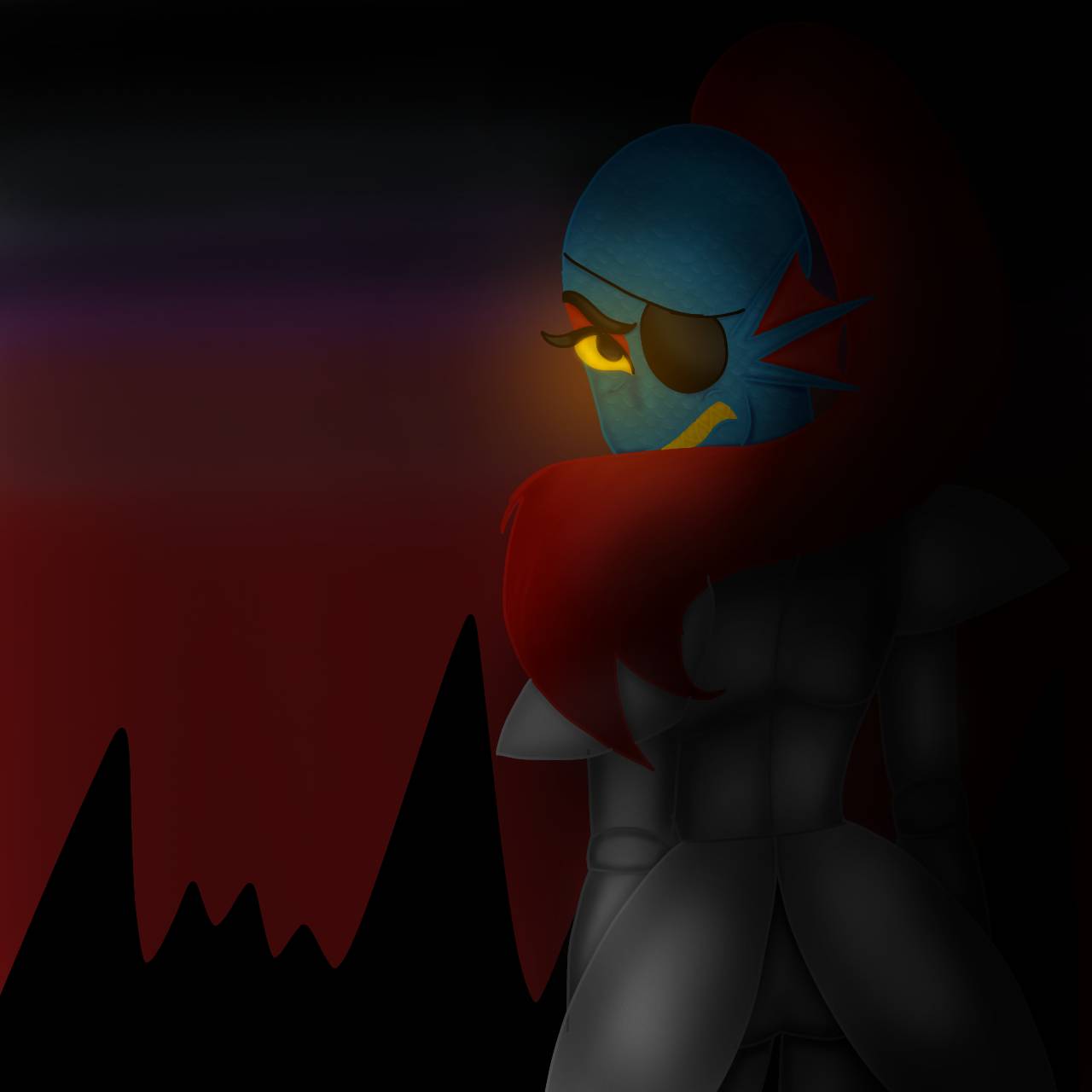 Undertale(drawing characters)-Undyne by ShininStars on DeviantArt