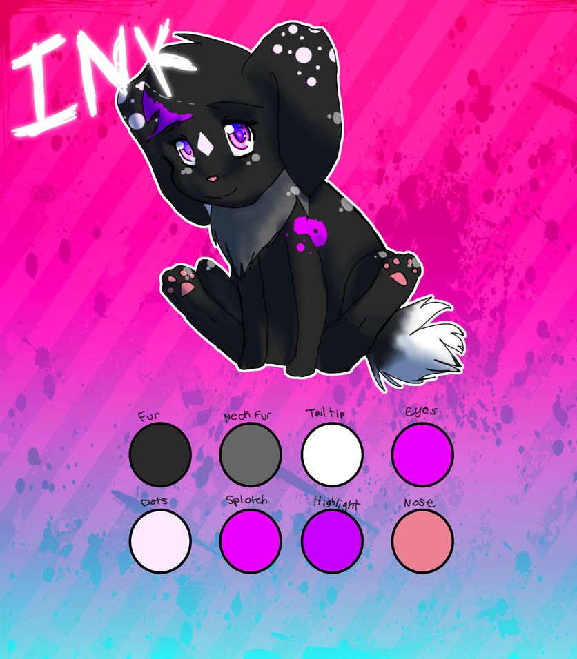 Inks reference sheet by SpainkMe on DeviantArt