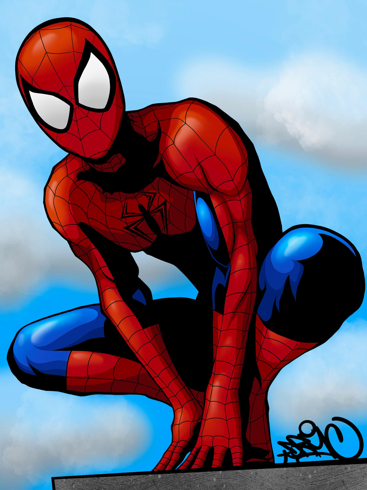 Spider-Man Colors by dharmicsj on DeviantArt