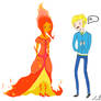 Flame Princess x Finn