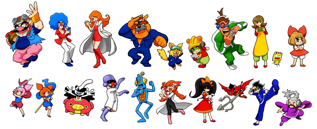 WarioWare Gold Super Characters By ShurikenPink On DeviantArt warioware-gold-super-characters-by-shurikenpink-on-deviantart