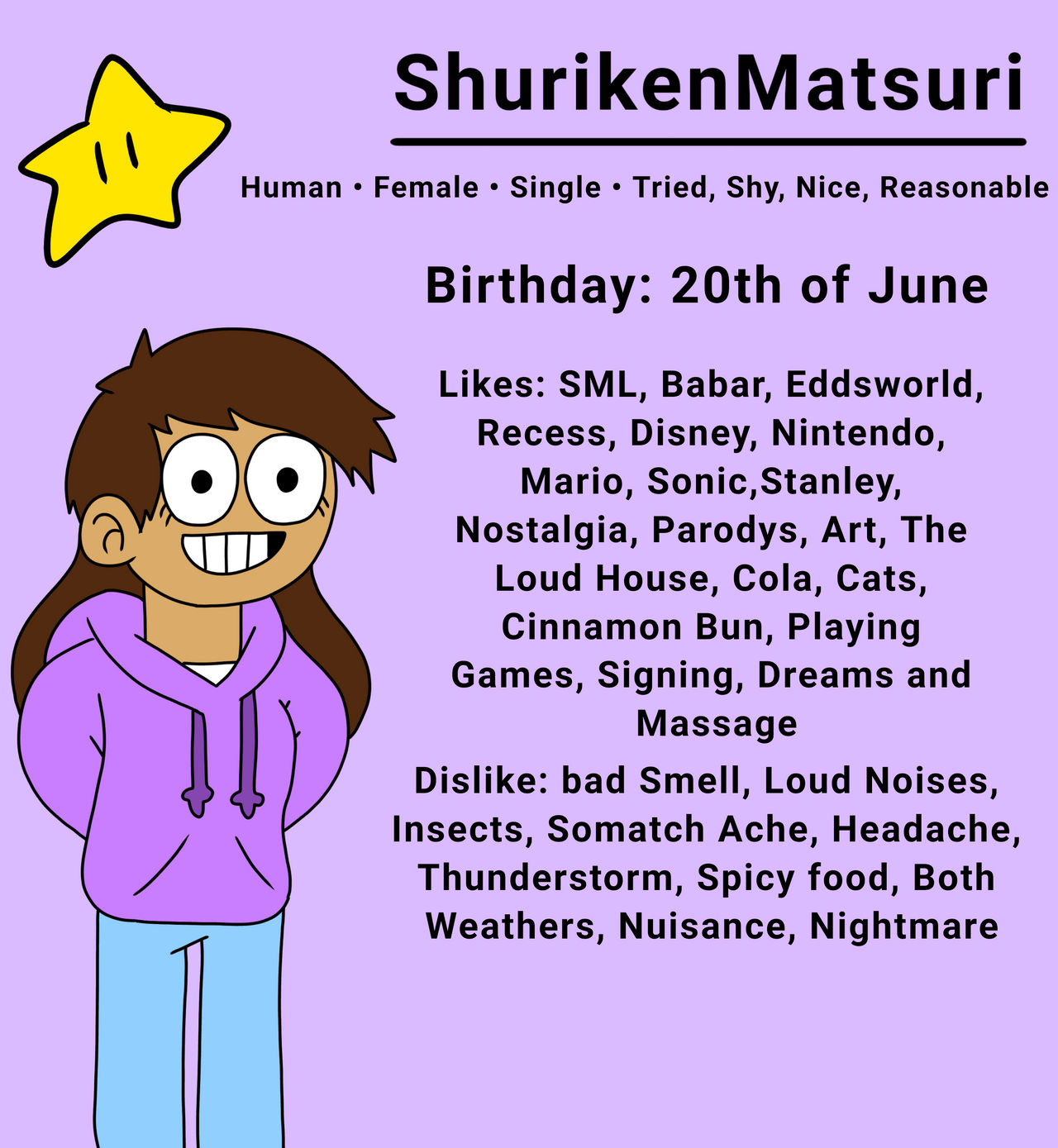 Meet The Artists and My Reference Sheet by ShurikenPink on DeviantArt