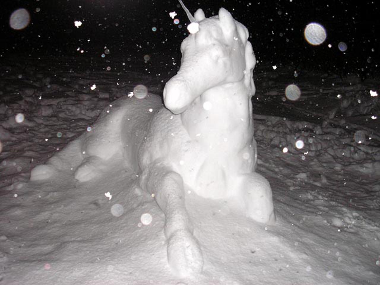 Snow Sculpture no.1