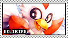 Delibird fan stamp