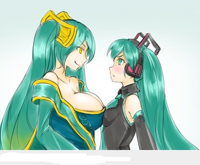 League of Legends: Sona and Miku