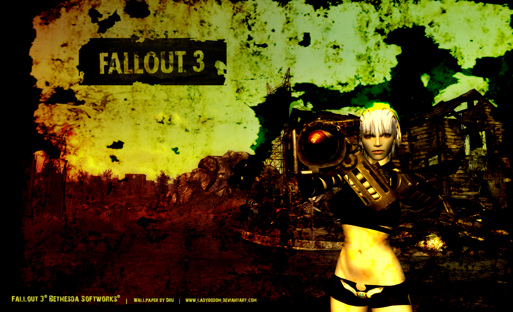 Fallout 3 Wallpaper by LadyBodom on DeviantArt