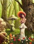 Miss Mushroom by Vilenchik