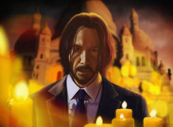 John Wick 4. Portrait by Vilenchik