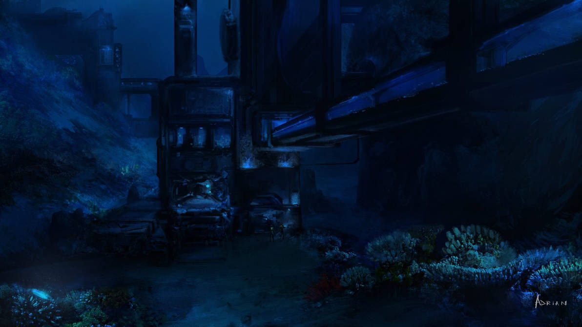 Deep Sea Study by adrianleonart on DeviantArt