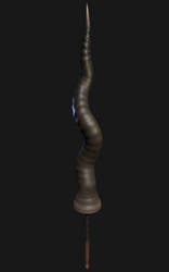 Dragon horn lance