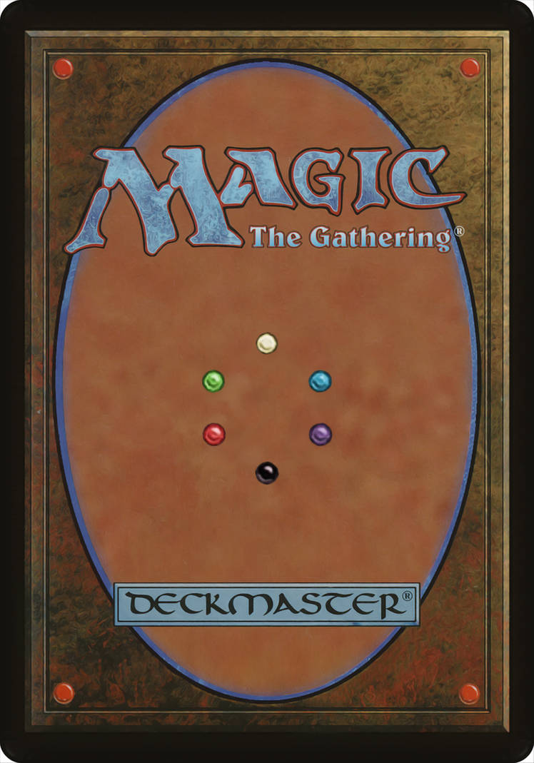 UNOFFICIAL Magic the Gathering Six-Color Card Back by LordNyriox