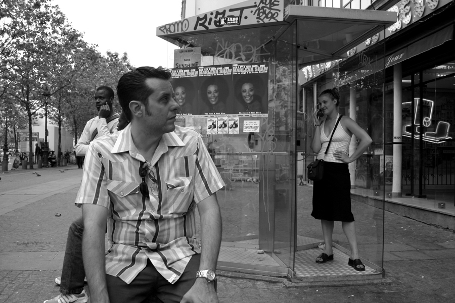 Telephone Booth in Paris