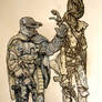 Stormtrooper and Tusken Scout
