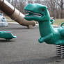 Dinosaur on Springs