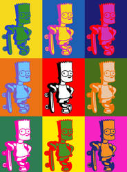 Andy Warhol - Bart Simpson