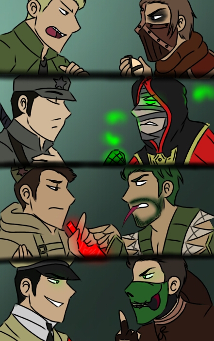 Cod's Vs Rangers Mkx and CoD - Kotal's Rangers Vs. NZ Crew by O-F-T-E-N on DeviantArt