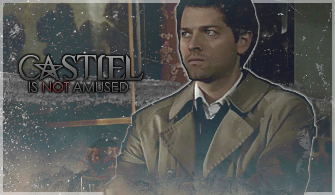 Castiel is not amused