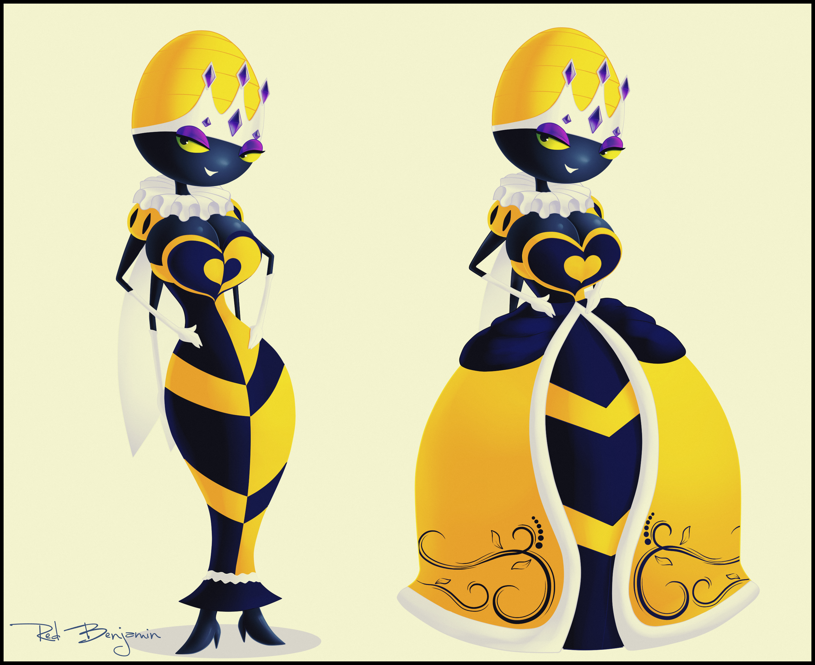 Female Rigbette More royal (Suggestion) by RedBenjamin on DeviantArt