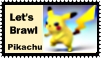 Pikachu Brawl Stamp